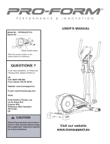 ProForm PFIVEL83712 Owner's manual