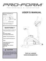 ProForm PFIVEX87214 Owner's manual