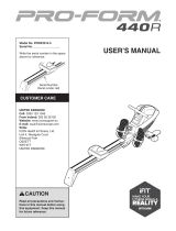 ProForm PFRW3914 Owner's manual