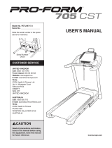 ProForm PETL99717 Owner's manual