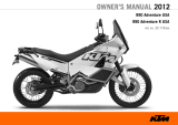 KTM 990 Adventure R 2012 Owner's manual