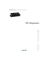 Martin Alien 05 Repeater User manual