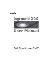 Martin Inground 200 User manual