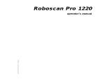 Martin RoboScan Pro 1220 RPR User manual