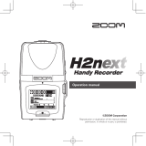 Zoom H2N User manual