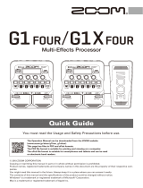 Zoom G1/G1X FOUR User manual