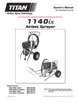 Titan 840IX Owner's manual