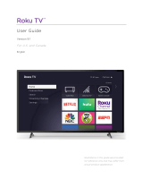 Roku TV User manual