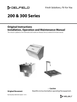 Delfield 200 & 300 Series User manual