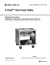 Delfield EChef Hot Food Tables User manual