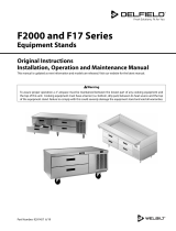 Delfield F2000 & F17 Series User manual