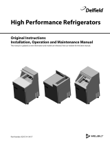 Delfield High Performance Refrigerator User manual