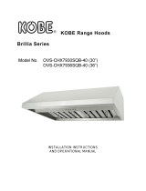 Kobe OVS-CHX79 Installation guide