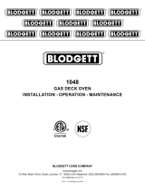 Blodgett 1048 Owner's manual