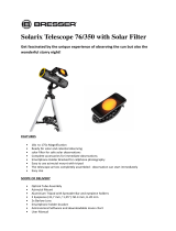 Bresser Solarix Telescope 76/350 Owner's manual
