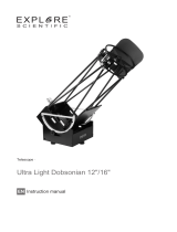 Explore Scientific Ultra Light Dobsonian 406mm GENERATION II Owner's manual