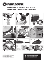 Bresser SG-800D Halogen Studio Lamp up to 800 W + dimmer Owner's manual