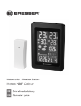 Bresser Meteo NBF Colour DCF radio controlled Weather Station Owner's manual