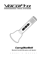 VocoPro CarryOkeBell Owner's manual