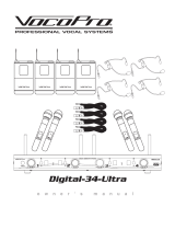 VocoPro Digital-34-AI Owner's manual