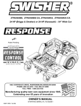 Swisher ZTR2454BS-CA Owner's manual