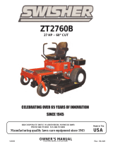 Swisher ZT2660 Owner's manual