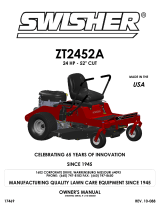 Swisher ZT2452A Owner's manual