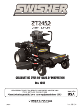 Swisher ZT2452 Owner's manual