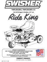 Swisher TWR10532BS-CA Owner's manual