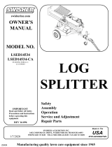 Swisher LSED14534 Owner's manual