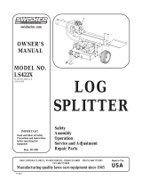 Swisher LS422X User manual