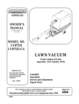 Swisher LV87551-CA Owner's manual