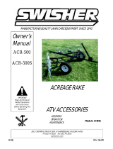 Swisher ACR-500, ACR-500S User manual