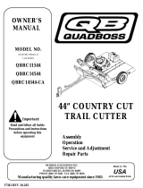 Swisher QBRC14544 Owner's manual