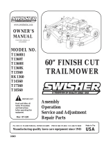 Swisher T1360T Owner's manual
