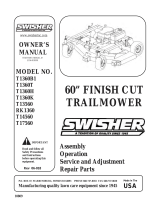 Swisher T13560 Owner's manual