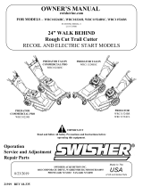 Swisher WRC11524BS Owner's manual
