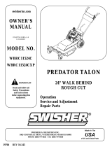 Swisher WBRC11524CXP Owner's manual