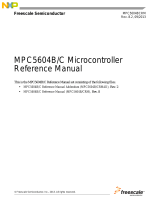 Freescale Semiconductor MPC5604B Reference guide