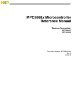 NXP MPC5668G Reference guide