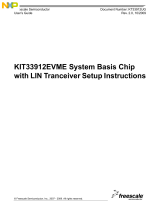 Freescale Semiconductor KIT33912EVME User guide