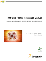 NXP K10_72 Reference guide