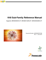 NXP K40_72 Reference guide