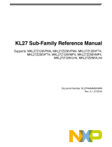 NXP KL2x Reference guide