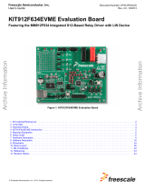 NXP KIT912F634EVME User manual
