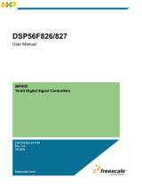NXP DSP56F826 User manual