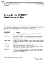 NXP MPC855T Reference guide