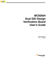 NXP MC92604 User guide