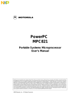 NXP MPC821 User guide