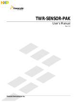 NXP TWR-SENSOR-PAK User guide